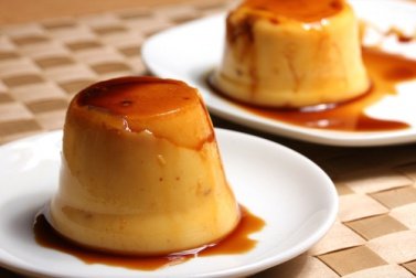 Traditioneller spansicher Flan