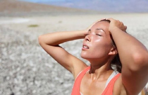 Ursachen für Muskelkrämpfe: zu wenig wasser durch Hitze