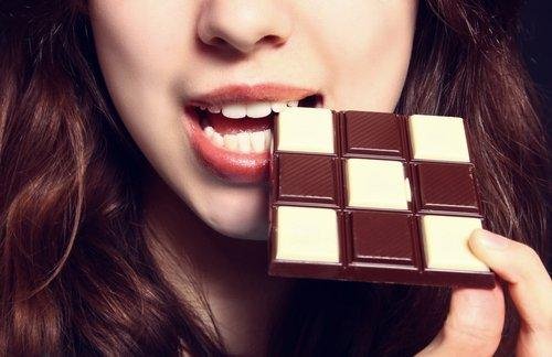 Meide Schokolade für bessere Verdauung