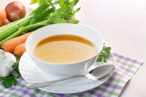 Suppe hilft gegen Erbrechen