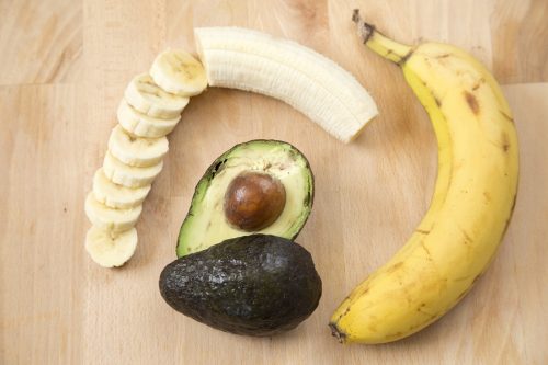 Blasen an den Füßen Banane