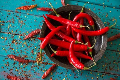 appetitzügelnde Lebensmittel: Chilischoten