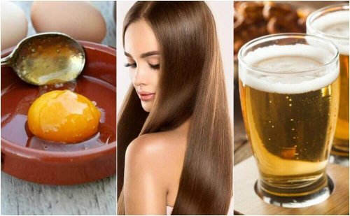 Haarkur mit Ei und Bier für seidigen Glanz