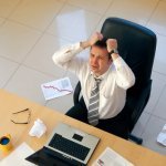 Stress auf der Arbeit belastet das Herz