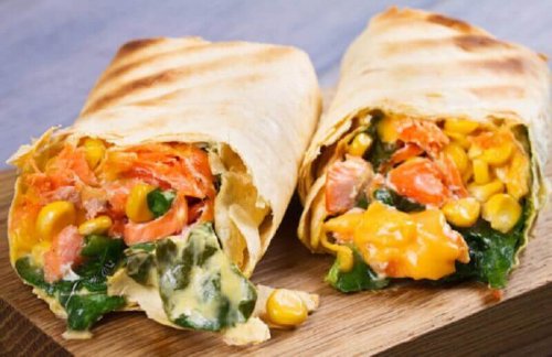 Süßmais Burritos