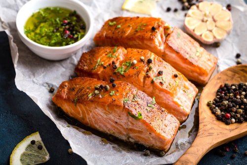 Rezepte mit Fisch: Gegrillter Lachs