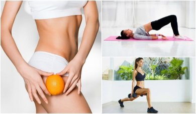 5 Übungen gegen Cellulite an Gesäß und Oberschenkeln