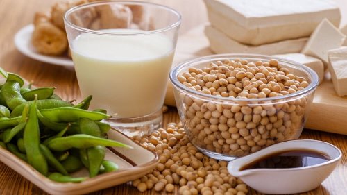 Soja enthält natürliche Hormone