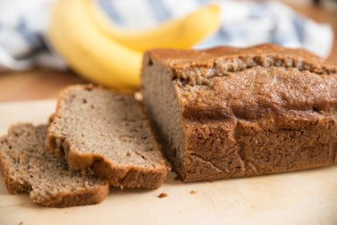Einfaches Bananenbrot (gluten- und laktosefrei)