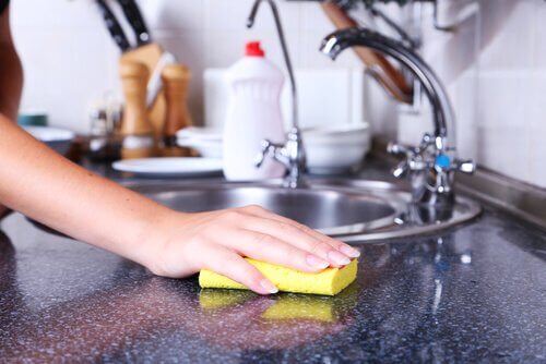 Küche tadellos sauber halten