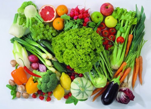 Obst und Gemüse vermindern die Wirkung von Natrium