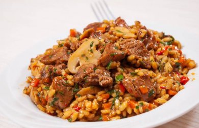Rezept für asiatische Reispfanne