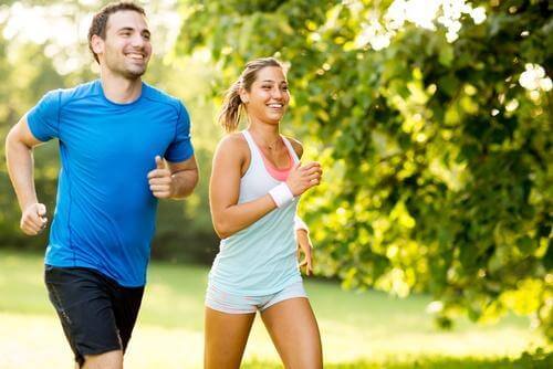 Wirkung von Bananen: Joggen
