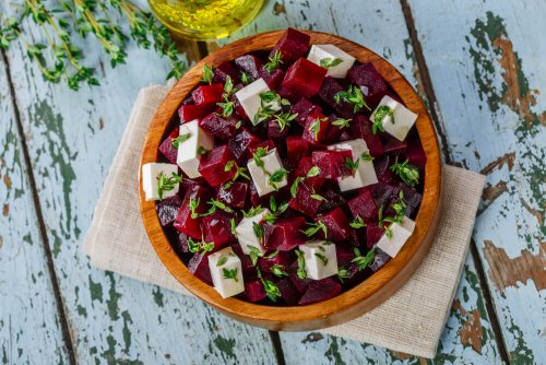 Lecker und gesund: Salat mit Roter Bete