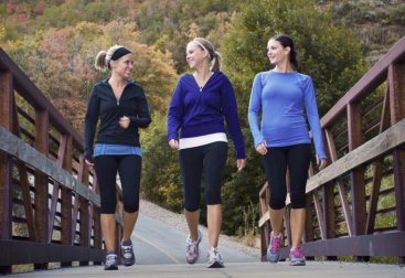 Frauen beim Sport
