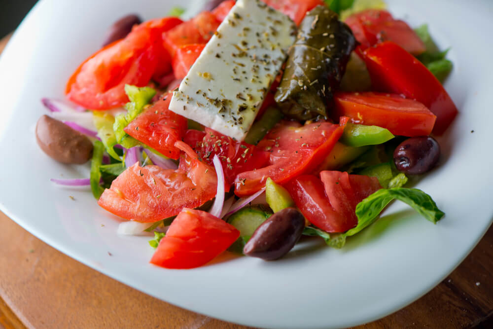 Rezept Fur Einen Uberraschend Leckeren Griechischen Salat Besser Gesund Leben 
