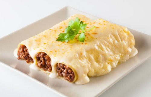 Rezept für Cannelloni mit Hühnchen