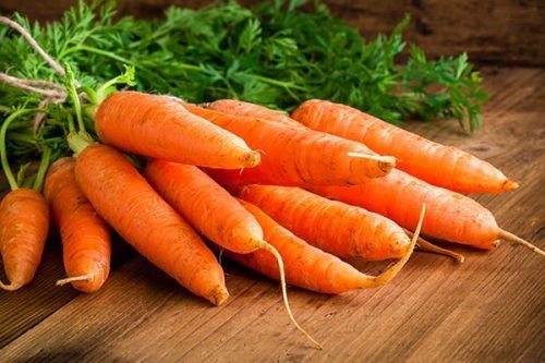 Zutaten für den Karottenkuchen ohne Ei