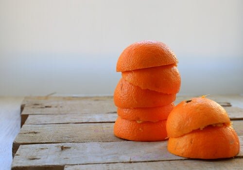 Orangenschalen