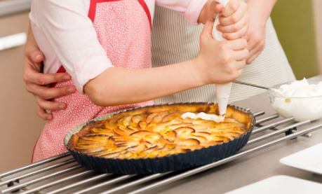 Innovationen für den einfachsten Apfelkuchen der Welt