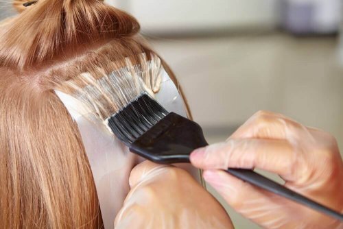 Haare färben