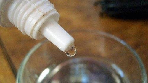 Wasser in Pipette