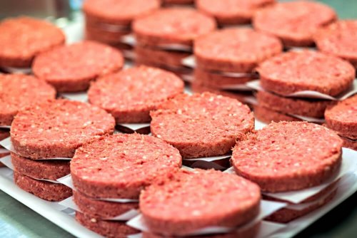 Hamburger aus Hackfleisch