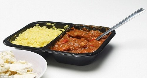 Abgepacktes Fertigessen ist nicht gut für die Gesundheit