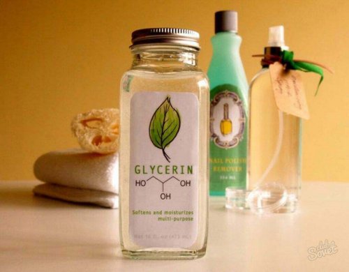 Glycerin im Fläschchen
