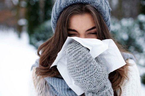 Du solltest dich warm halten, wenn du erkältet bist