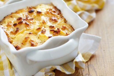 Köstliches Kartoffelgratin mit Käse