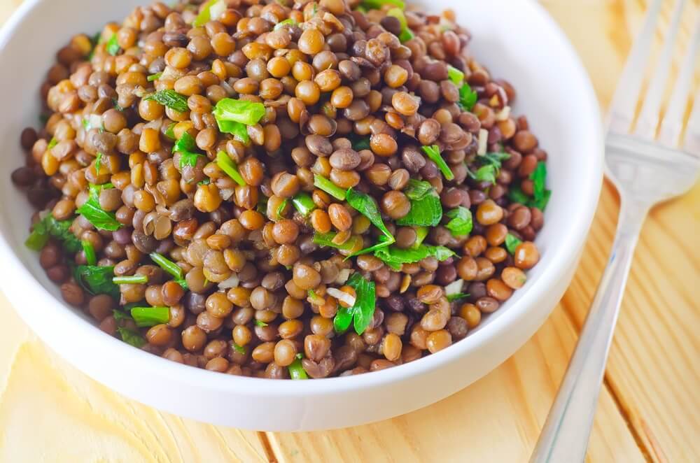 Linsen mit Gemüse: lecker und gesund