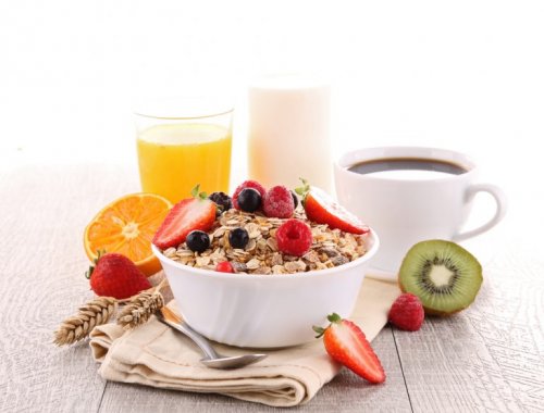 Auf ein gesundes Frühstück achten