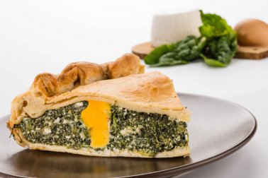Leckeres Rezept für Quiche mit Mangold und Spinat