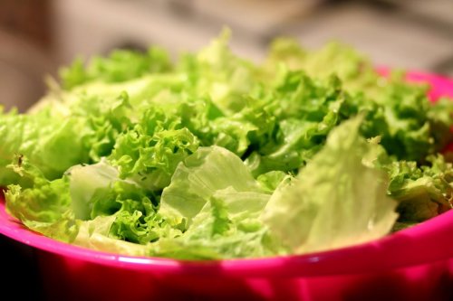gesunder Salat in der Fettstoffwechsel-Diät