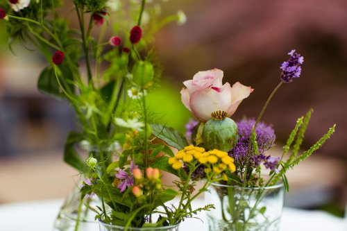 Tischdeko Blumen