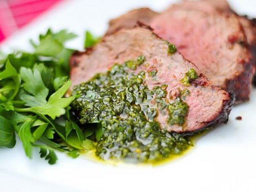 Klassisches Rezept der Chimichurri-Soße