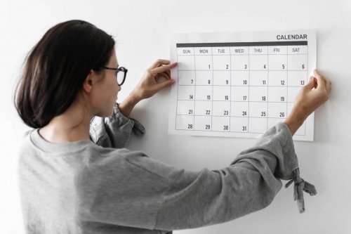 Der Kalender hilft beim Organisieren