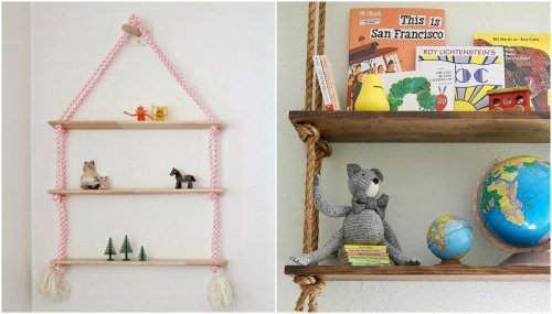 Hängeregale als Lösung für mehr Platz im Schlafzimmer