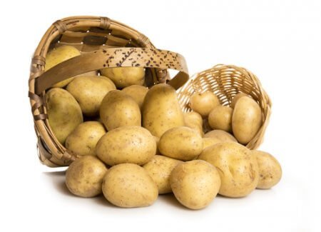 Kartoffeln zur Körperhaarentfernung