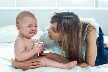 Körperliche Strafe: Auswirkungen auf Babys