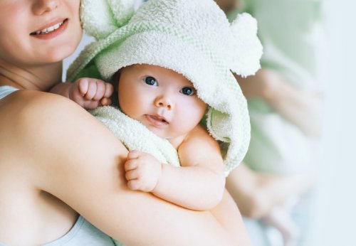 Mutter mit Baby