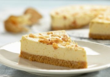 Veganer Käsekuchen mit Banane