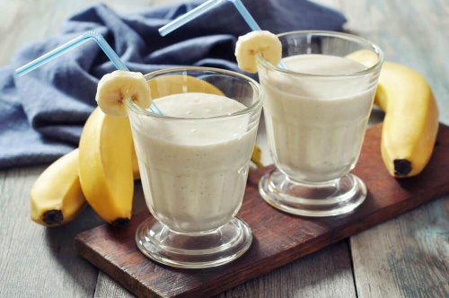 Frühstück mit Obst - Shake