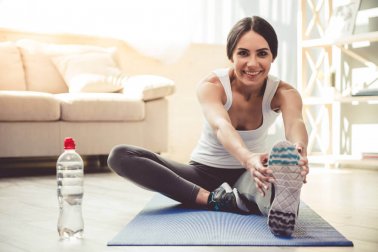 Sieben einfache Übungen für zu Hause