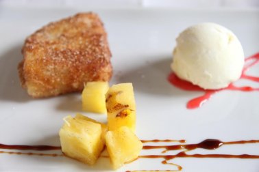 Frittierte Milch: eine besondere Nachspeise