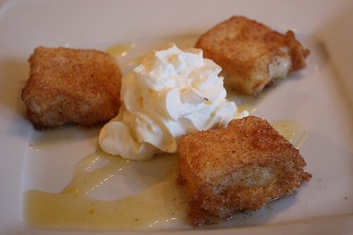 Zubereitung von frittierter Milch
