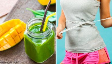 Grüner Smoothie zum Abnehmen