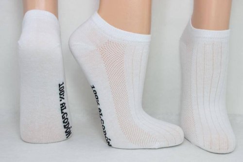 müffelnde Füße - Baumwollsocken