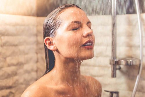 Eine kalte Dusche